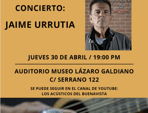 Jaime Urrutia en Los Acústicos del Buenavista