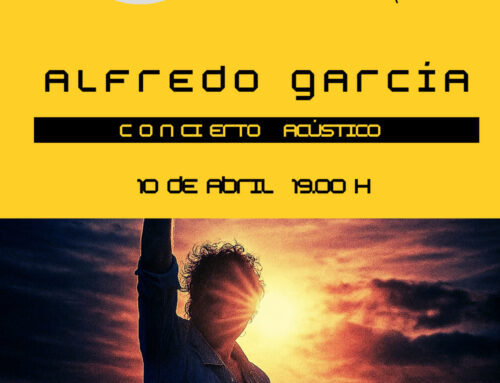 Alfredo García en concierto en el C.C. Buenavista