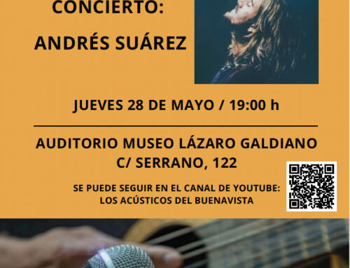 Andrés Suárez en Los Acústicos del Buenavista