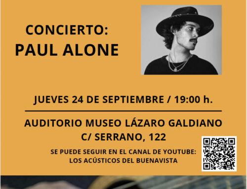 Paul Alone en Los Acústicos del Buenavista